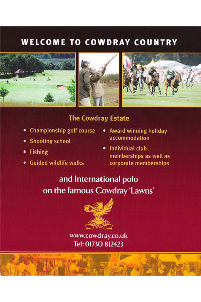 � Marcus Dodridge/Cowdray Park Lifestyle Ad, October 2007